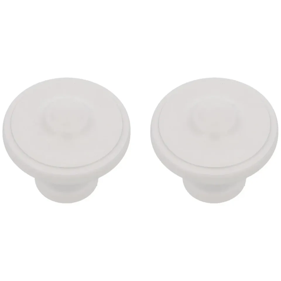 Amig 810 pomello mobili bianco Ø33 mm 2 pezzi zamak