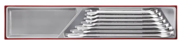 TengTools TTX4 Set Chiavi Combinate 7 pezzi metriche satinate