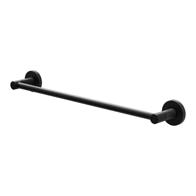 Amig Gorliz-2 portasciugamani bagno nero opaco 50 cm
