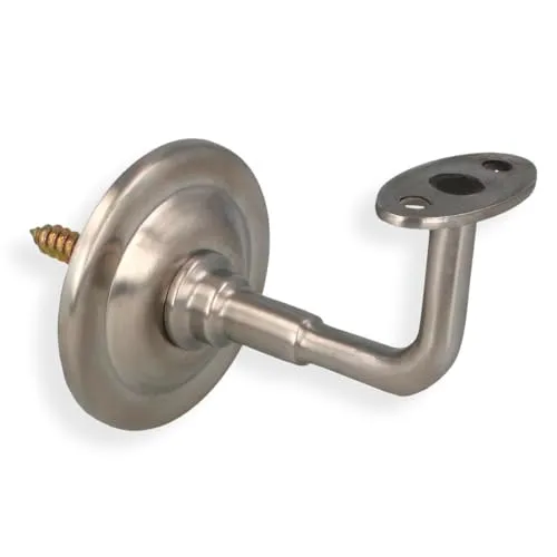 Amig supporto corrimano scala acciaio argento Ø70 mm