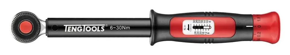 TengTools 3892P030 Chiave Dinamometrica 3/8" 6-30 Nm