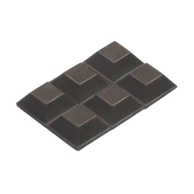 Amig Paracolpi Adesivi 20 x 20 mm Marrone PVC