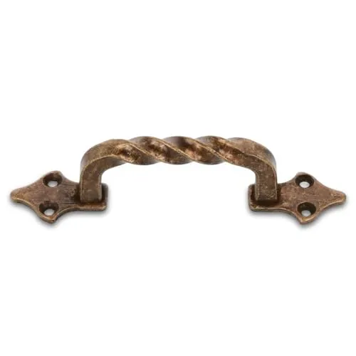 Amig 1002 maniglia mobili 90 mm cuoio