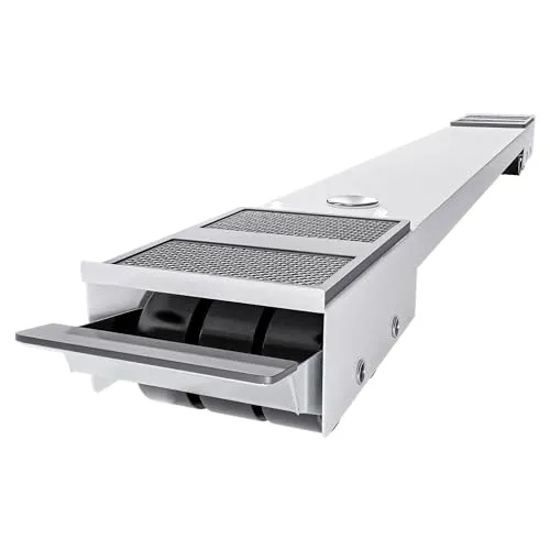 Amig Base Lavatrice Acciaio 125 kg 44-70 cm Set 2 Pz Bianche