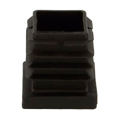 Amig 661 puntale quadrato interno 20 mm polietilene nero