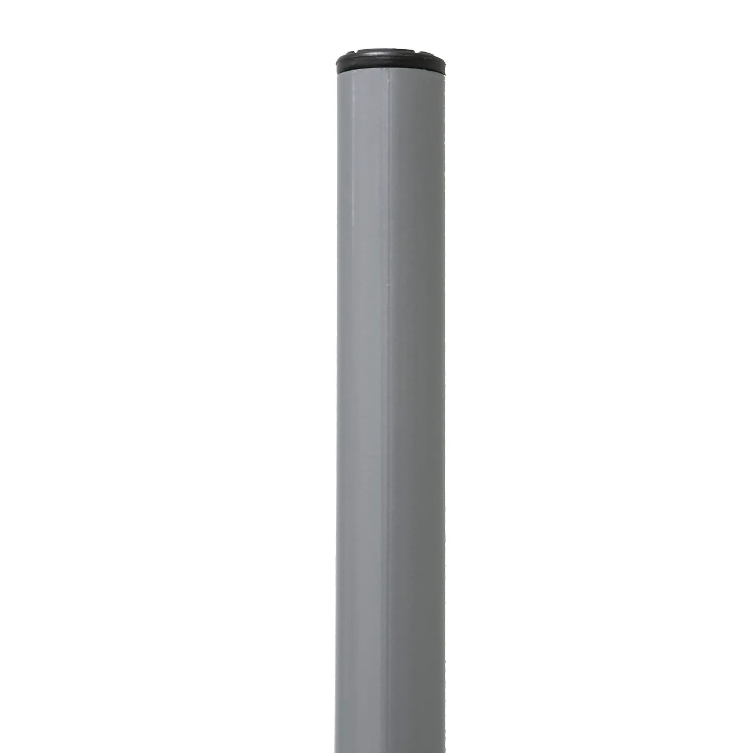 Amig gamba rotonda acciaio argento 30x400 mm con viti