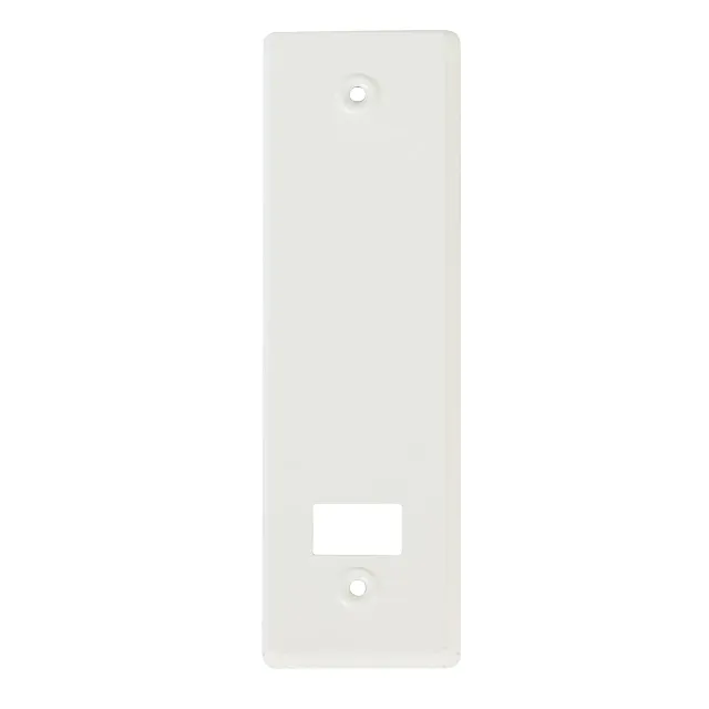 Amig copriforo tapparella alluminio bianco 22,2x6,5 cm