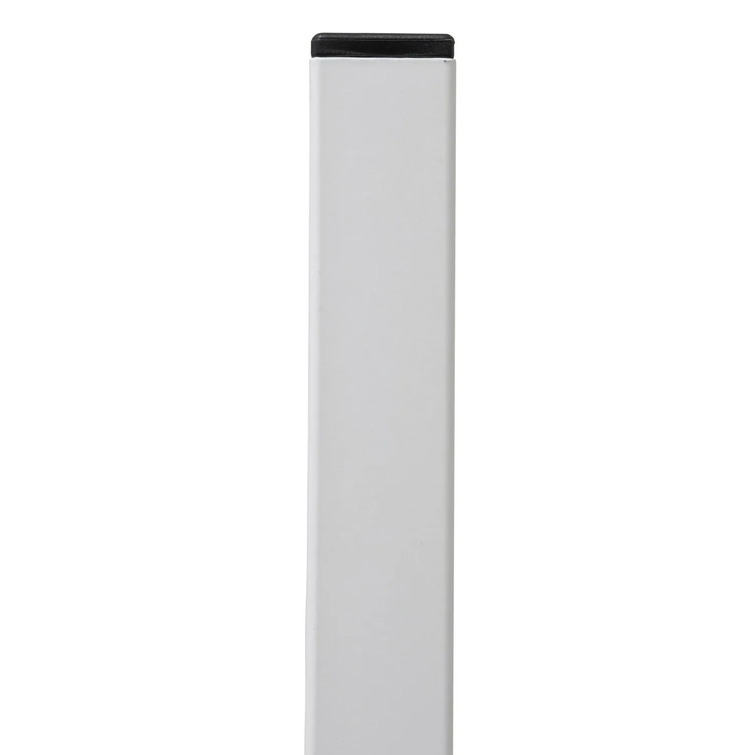 Amig Mod. 3 Gamba Tavolo 25x25x600 mm Acciaio Bianco