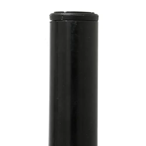 Amig 21769 Gamba Tavolo Rotonda Nera 30x600 mm Acciaio