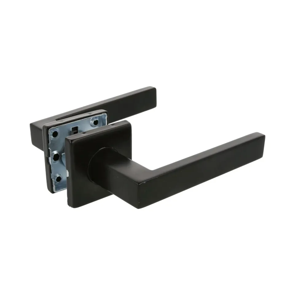 Amig Suki maniglie porte con rosetta nere 54 mm