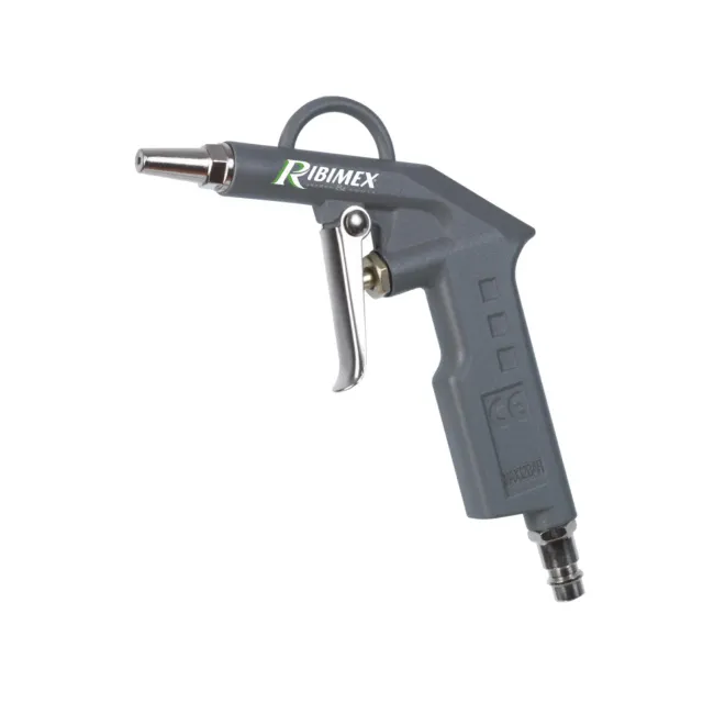 Ribimex PRACSOUF/B pistola soffiaggio F 1/4" acciaio nickel