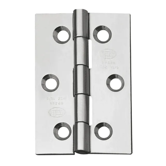 Amig 2002 cerniera 70x50 mm inox 2 pezzi