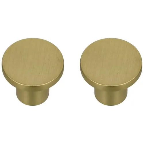 Amig Mod. 800 pomello mobili 2 pezzi oro spazzolato