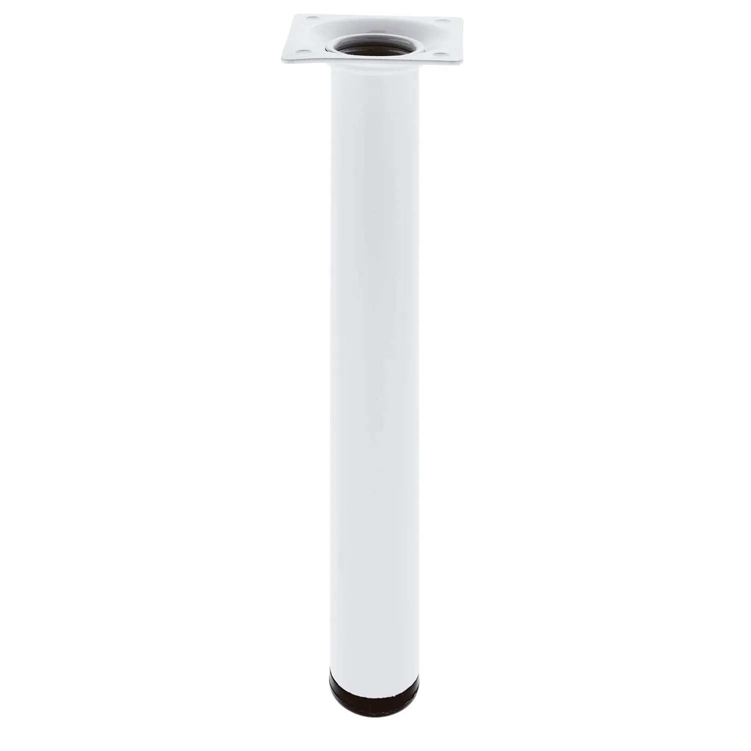 Amig gamba rotonda acciaio 30x300 mm argento con viti