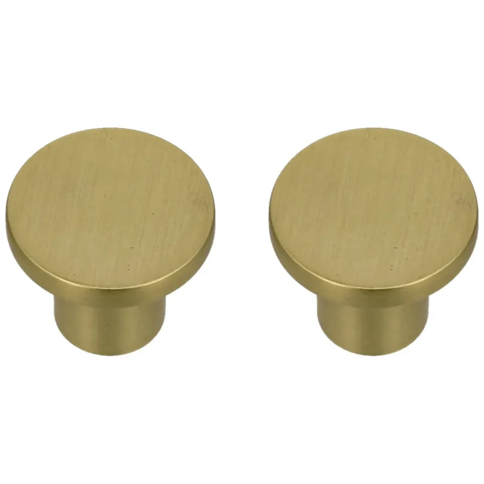 Amig Mod. 800 pomello mobili 2 pezzi oro spazzolato