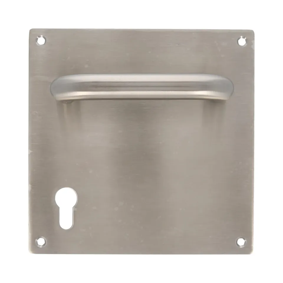 Amig 3CB85 maniglie porte piastra 180 mm inox opaco