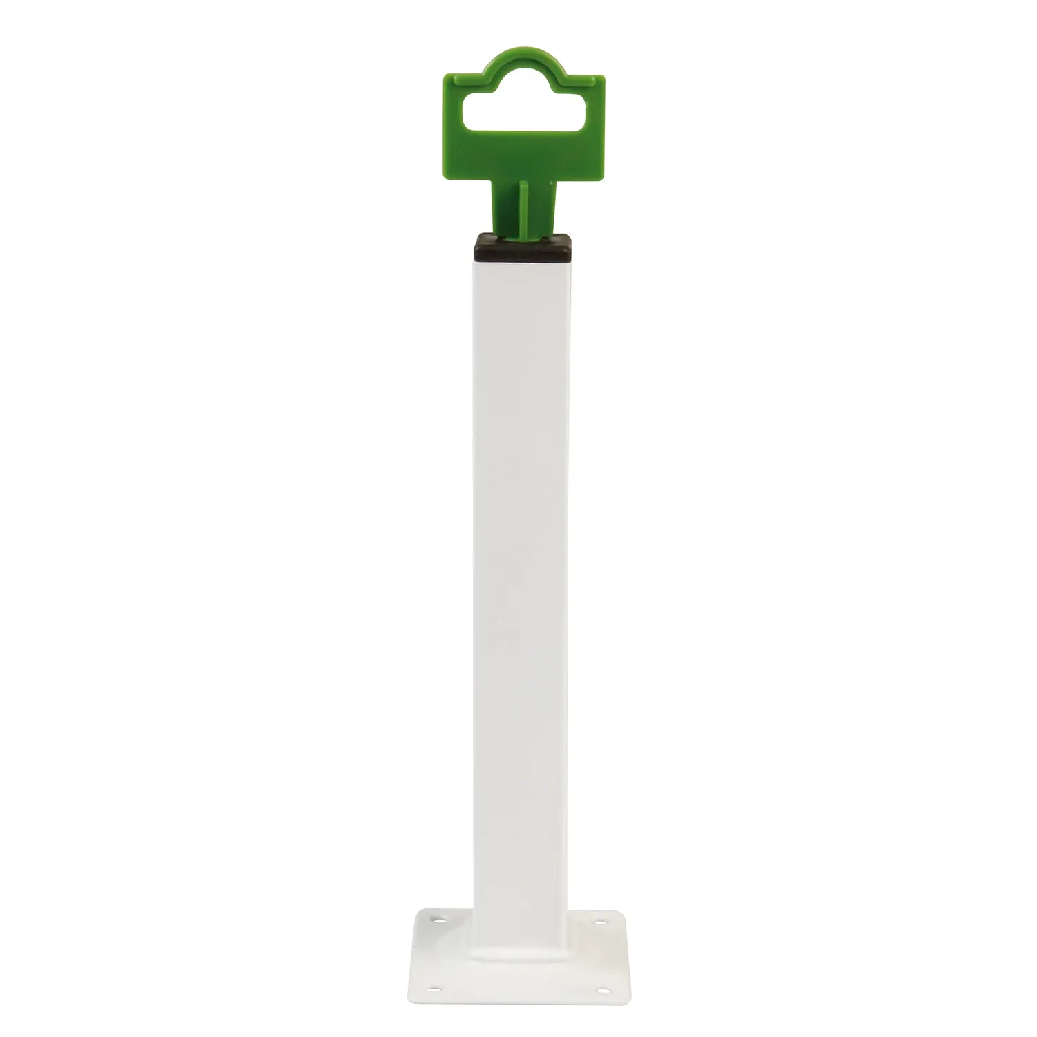 Amig Mod. 3 Gamba Tavolo 25x25x600 mm Acciaio Bianco