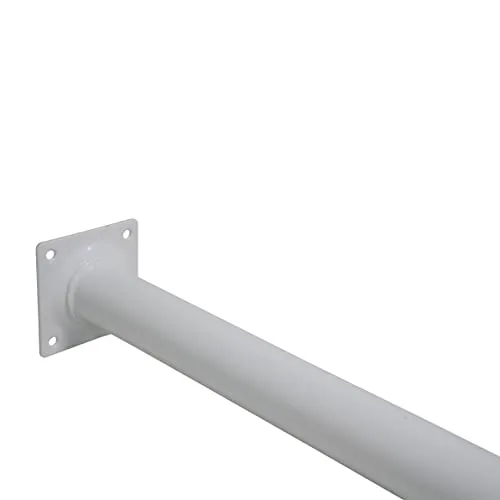 Amig Gamba Rotonda 30x300 Gamba Mobile Bianco Acciaio