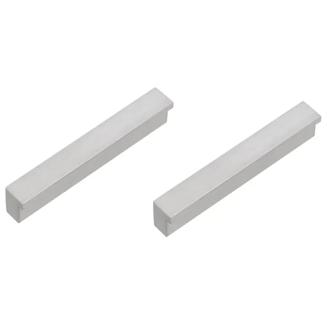 Amig 849 Maniglie Mobili 96 mm Alluminio Argento 2 Pezzi