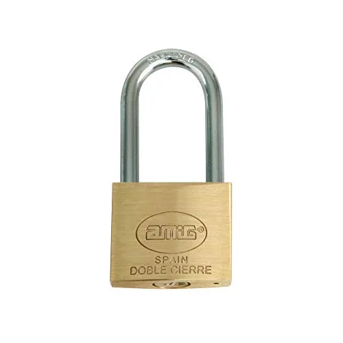 Amig Lucchetto Arco Lungo 50 mm Ottone Antiruggine