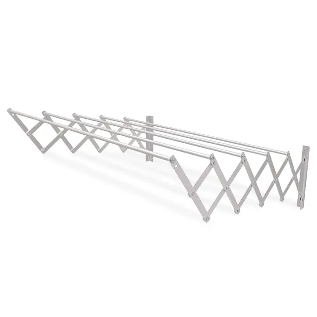 Amig Stendibiancheria Parete Alluminio 180 cm 9 m