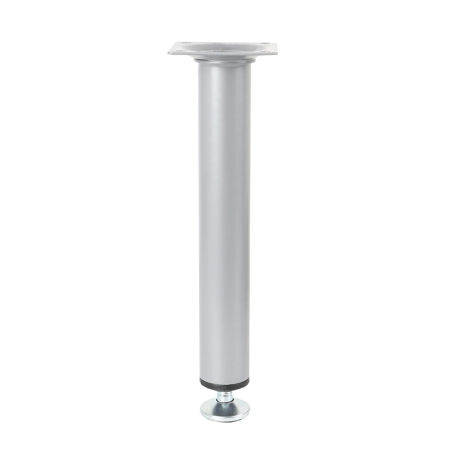 Amig Piedini Mobili Tondi 30x300 mm Argento 4 Pezzi