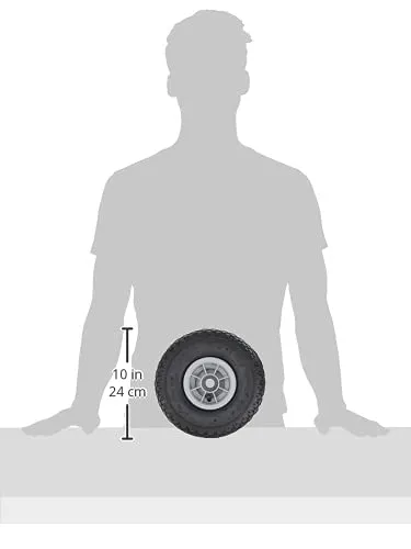 Ribimex Ø260 mm Ruota Gonfiabile Carrello Pneumatica