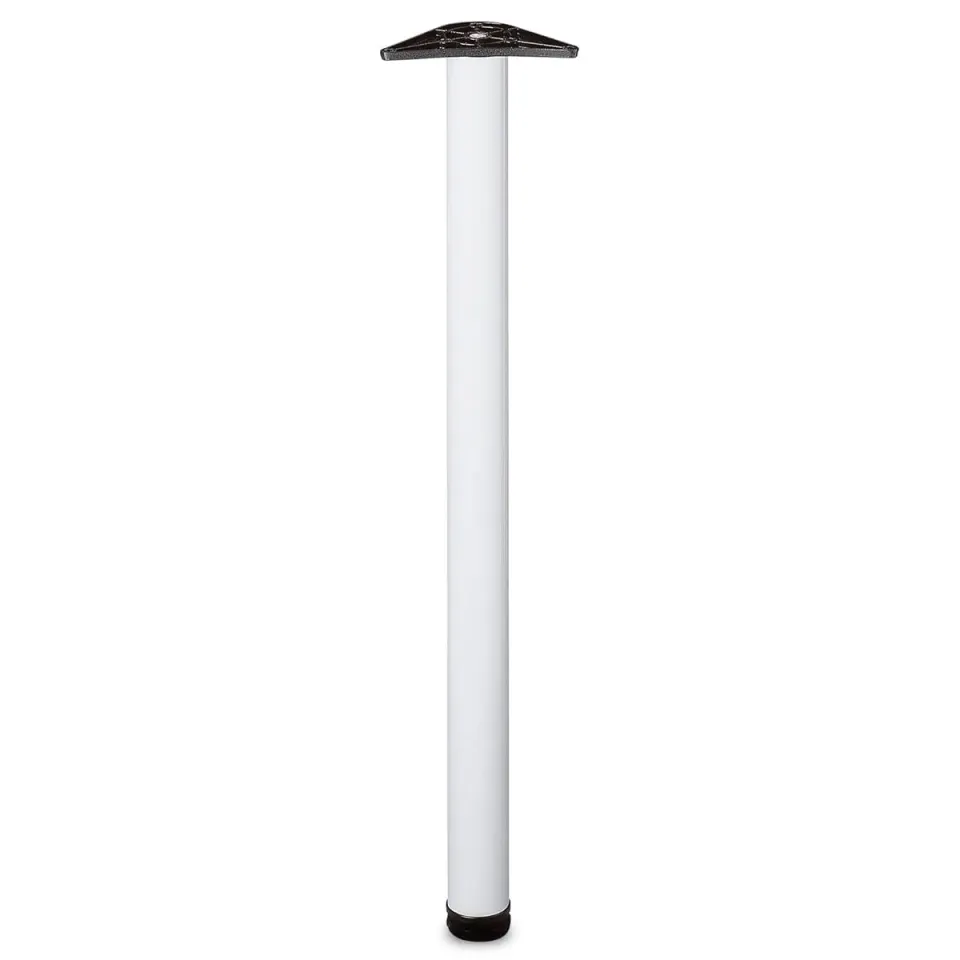 Amig Gamba Tavolo Acciaio Bianca 60x870 mm