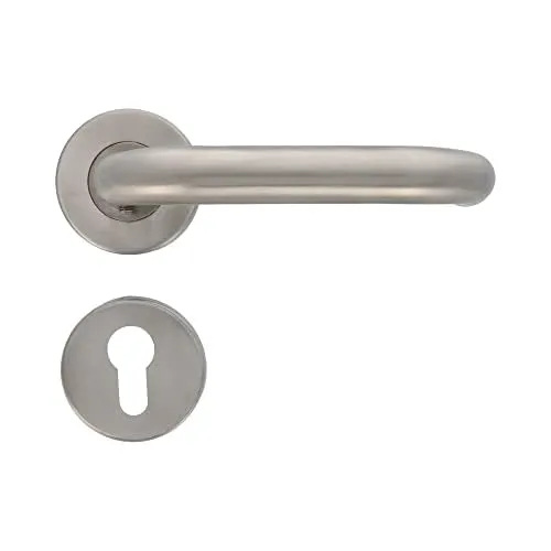 Amig 3RBX maniglie porte inox argento 140 mm