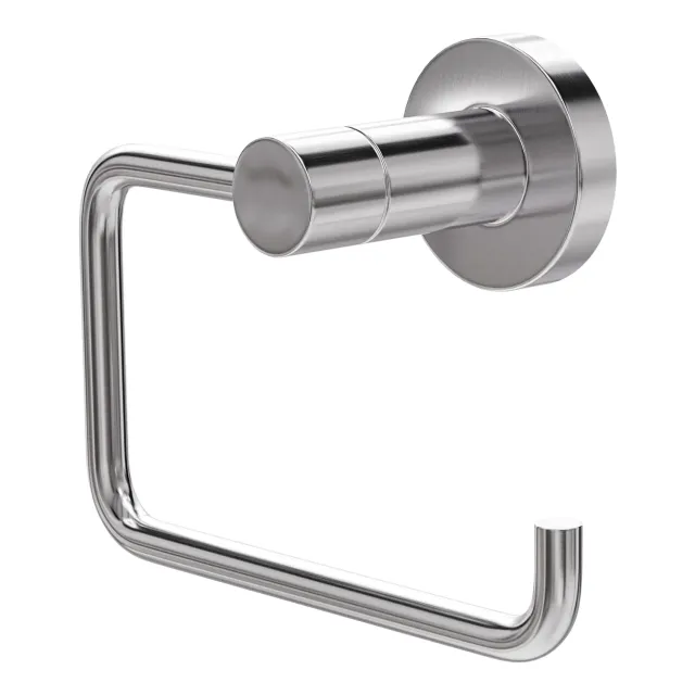 Amig Gorliz-4 portarotolo bagno acciaio argento cromo