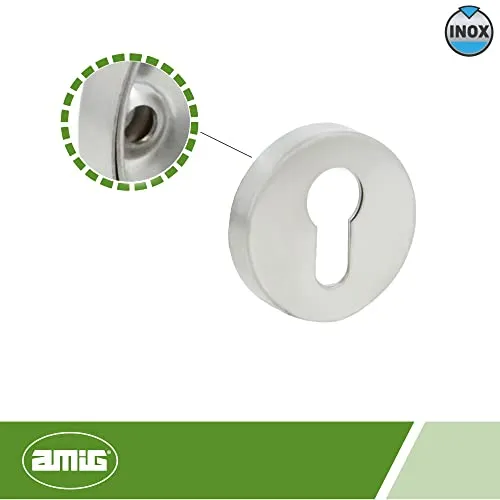 Amig Mod. 3 bocchetta cilindro europeo 53,5 mm inox