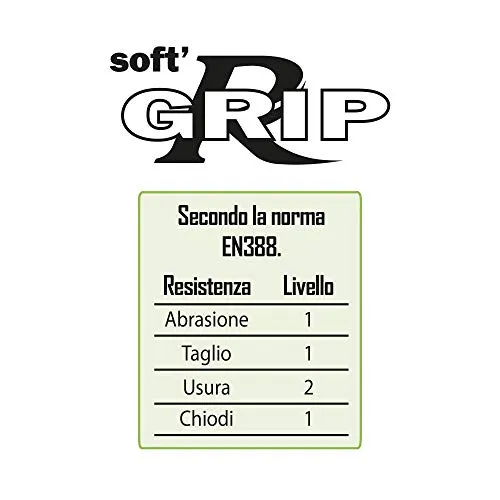 Ribimex TOP'GRIP guanti da lavoro tg 8 traspiranti