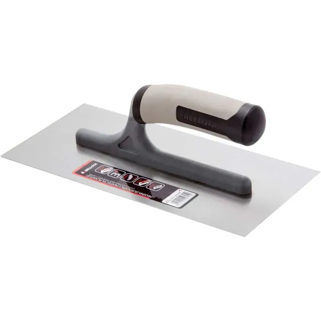 Bellota Frattazzo 280x120 Manico Aperto Bimateriale Acciaio