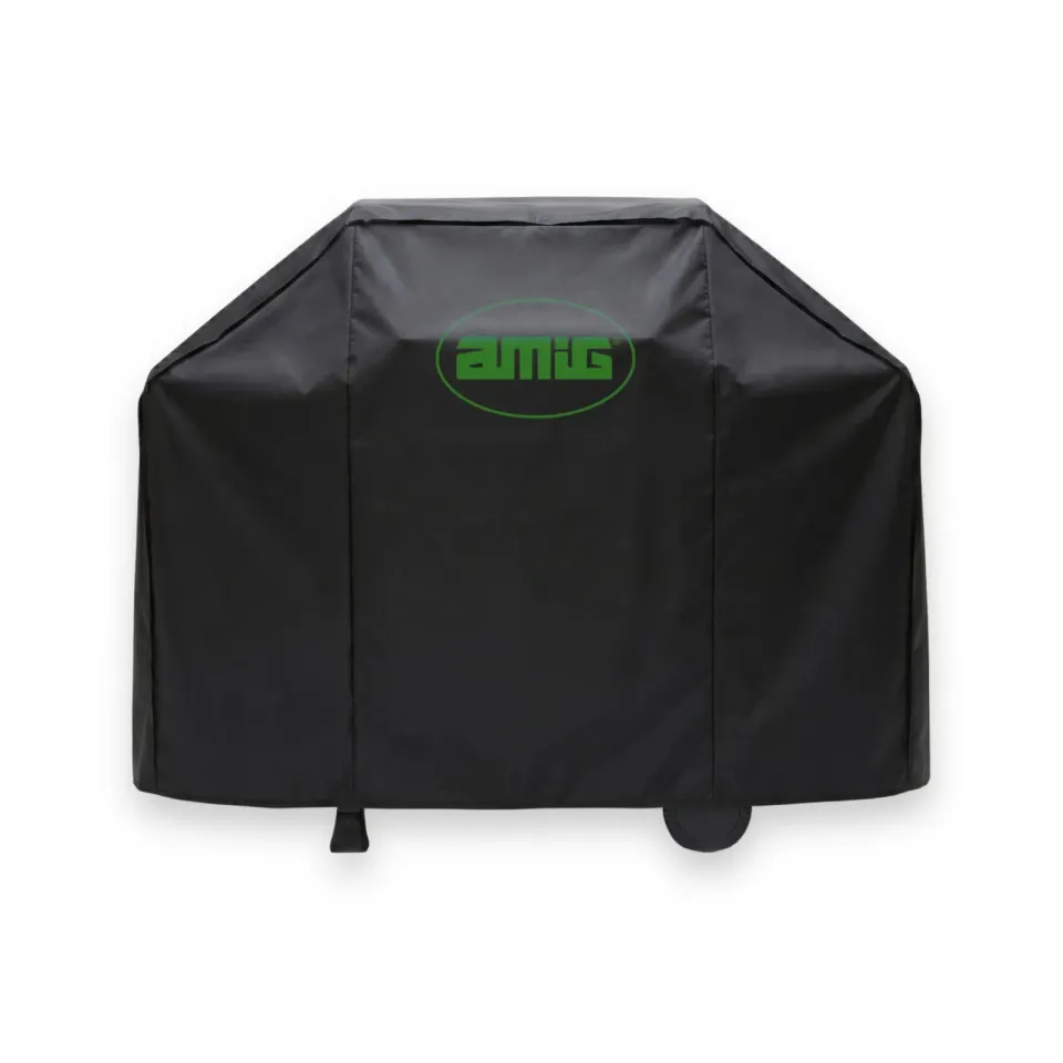 Amig AM31 Copertura Barbecue 117x66x117 cm Nera Impermeabile
