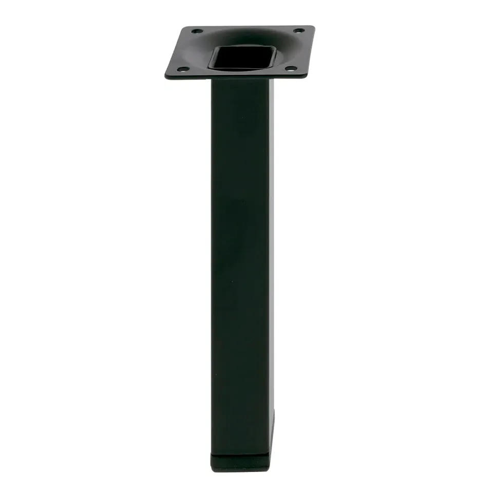 Amig Mod.3 piedino mobile acciaio nero 25x25x350 mm