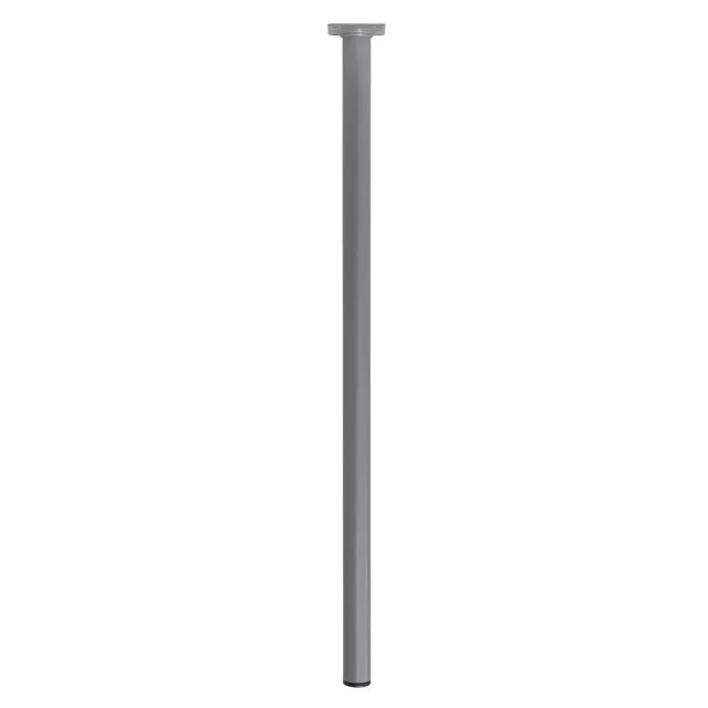 Amig gamba mobile rotonda acciaio 70 cm argento