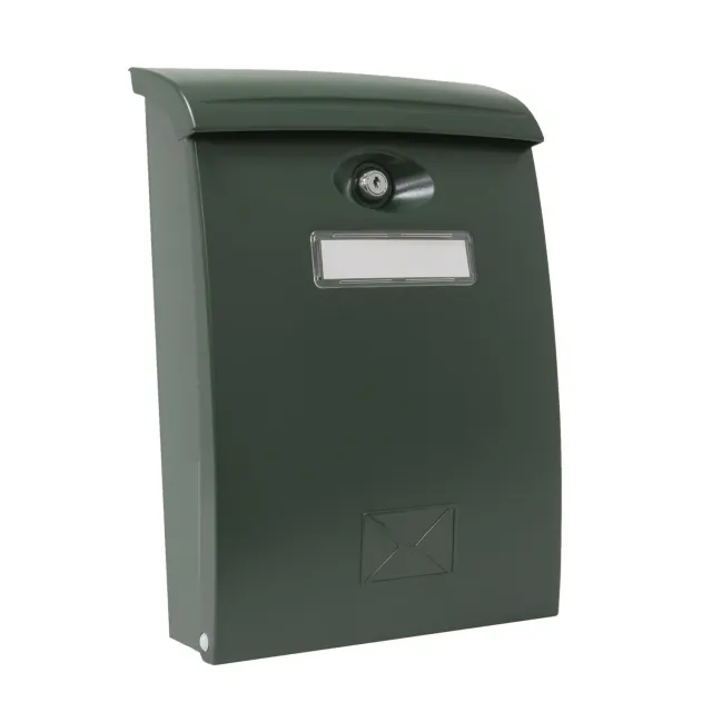 Amig Modello 7 cassetta postale verde plastica 34,5 cm
