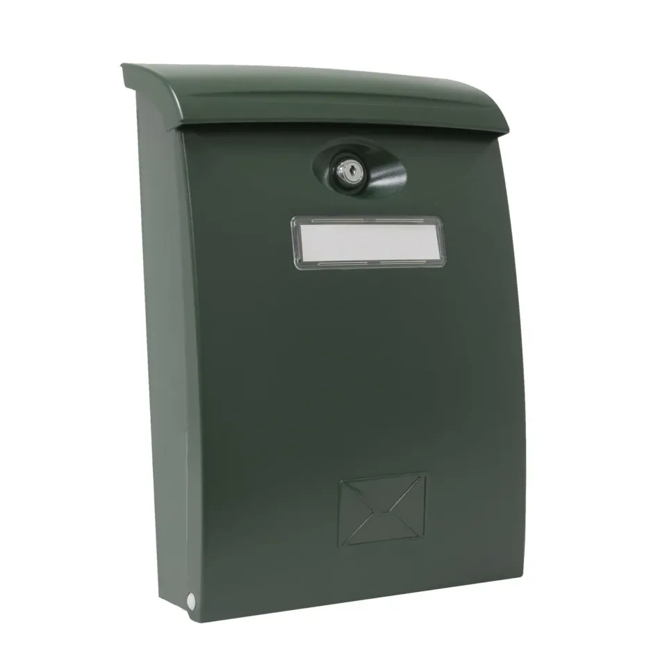 Amig Modello 7 cassetta postale verde plastica 34,5 cm