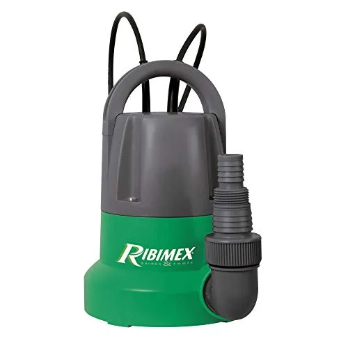Ribimex Pompa Sommersa Drenante 400 W 7000 L/h Acque Chiare