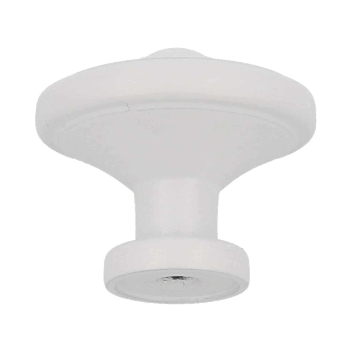 Amig 810 pomello mobili bianco Ø33 mm 2 pezzi zamak