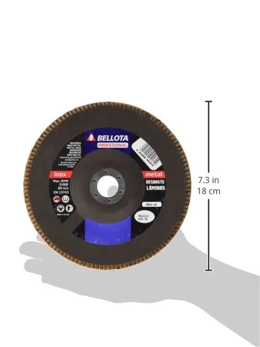 Bellota Disco Lamelle 180 mm Spianatura Acciaio Ghisa