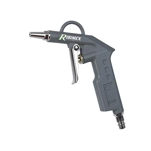 Ribimex PRACSOUF/B pistola soffiaggio F 1/4" acciaio nickel