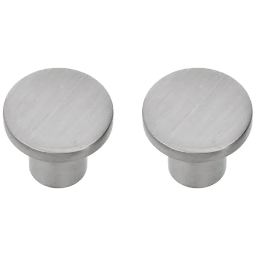 Amig 800 pomello mobili Ø25 mm nichel spazzolato 2 pz zamak