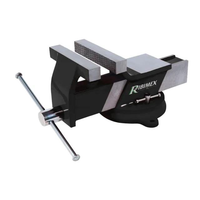 Ribimex PRETAU125/A morsa da banco 125 mm acciaio