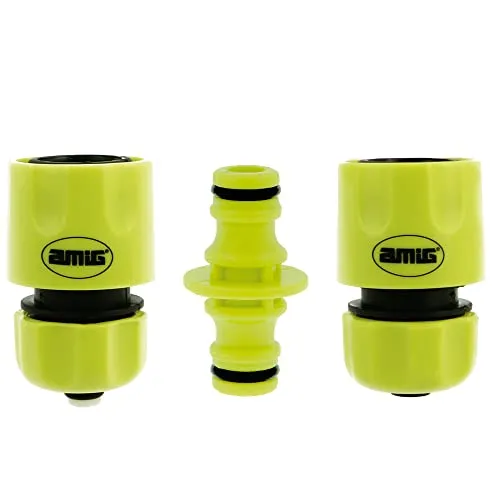 Amig Kit 3 raccordi tubo 1/2" ABS verde pistacchio