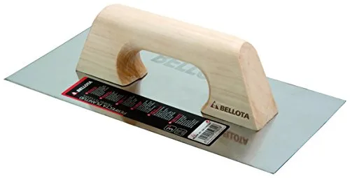 Bellota frattazzo liscio 300x180 mm manico legno acciaio