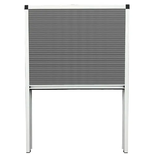 Amig MPL01 Zanzariera Plissettata Tetto 78x118 cm Bianca