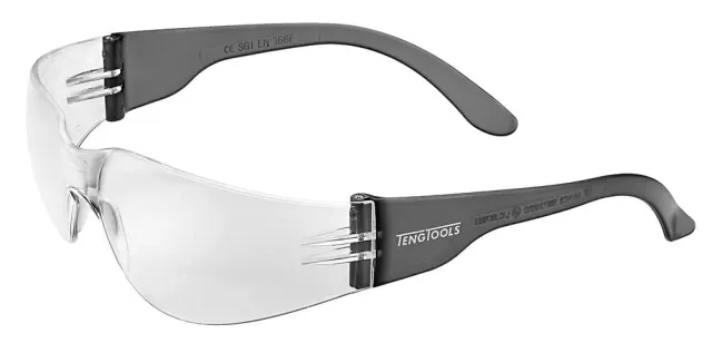 TengTools Occhiali Protettivi Lente Trasparente Antigraffio