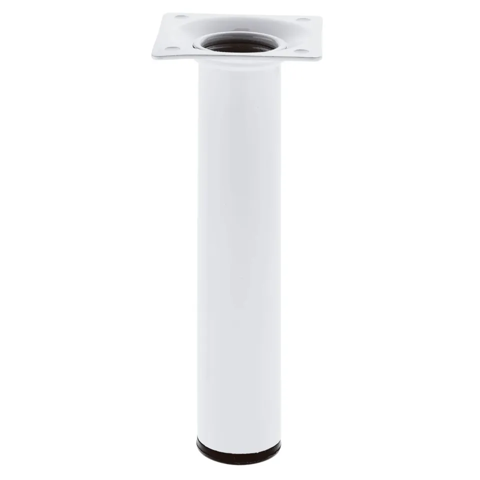 Amig Gamba Rotonda 30x300 Gamba Mobile Bianco Acciaio