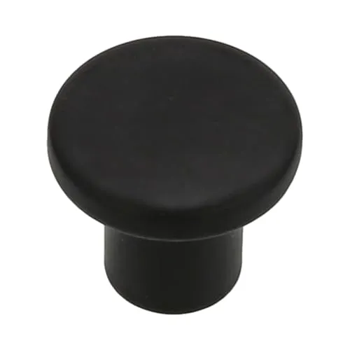 Amig 800 pomelli mobili Ø25 mm nero opaco 2 pezzi zamak